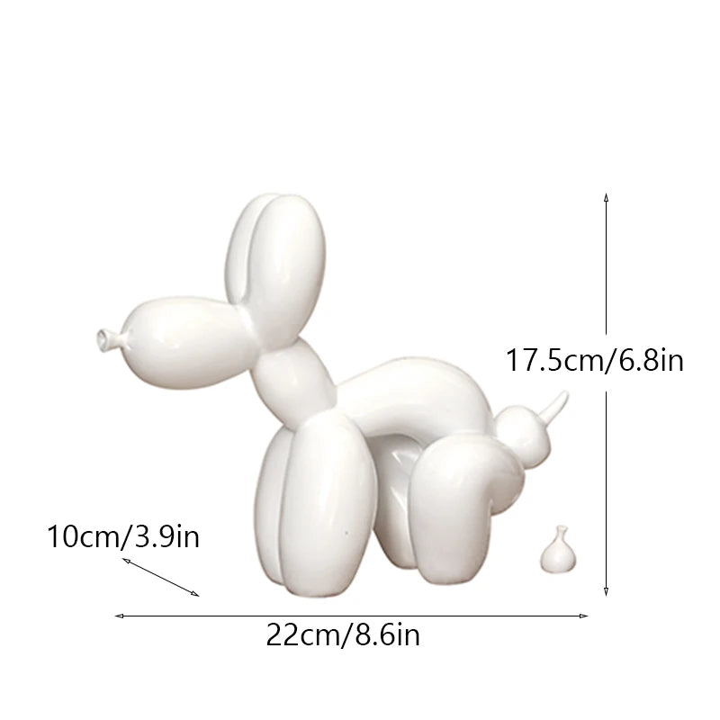 Balloon Bello - The dog that poops art