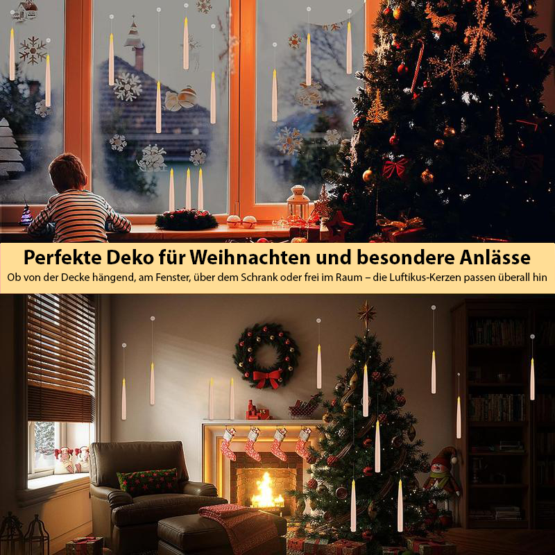 Luftikus Candles – Floating LED Candles with Magic Wand