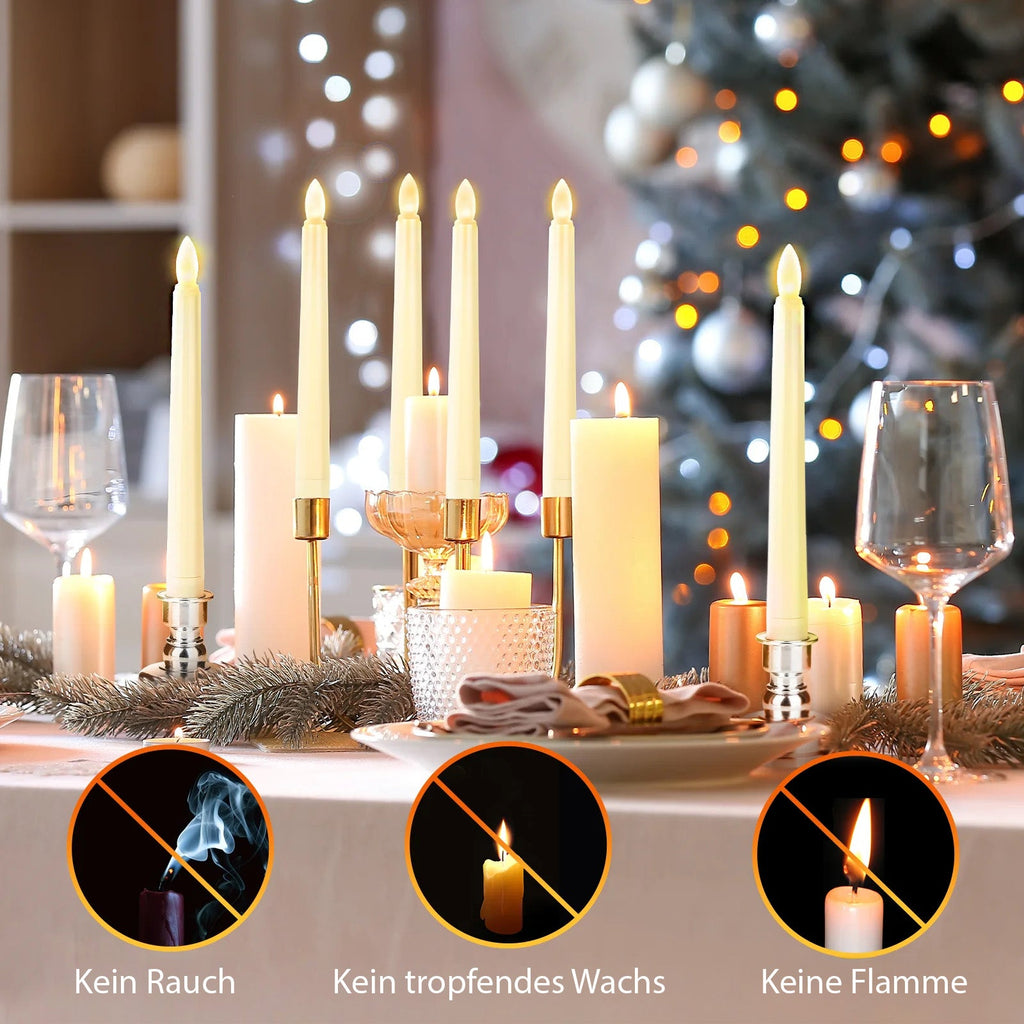 Luftikus Candles – Floating LED Candles with Magic Wand