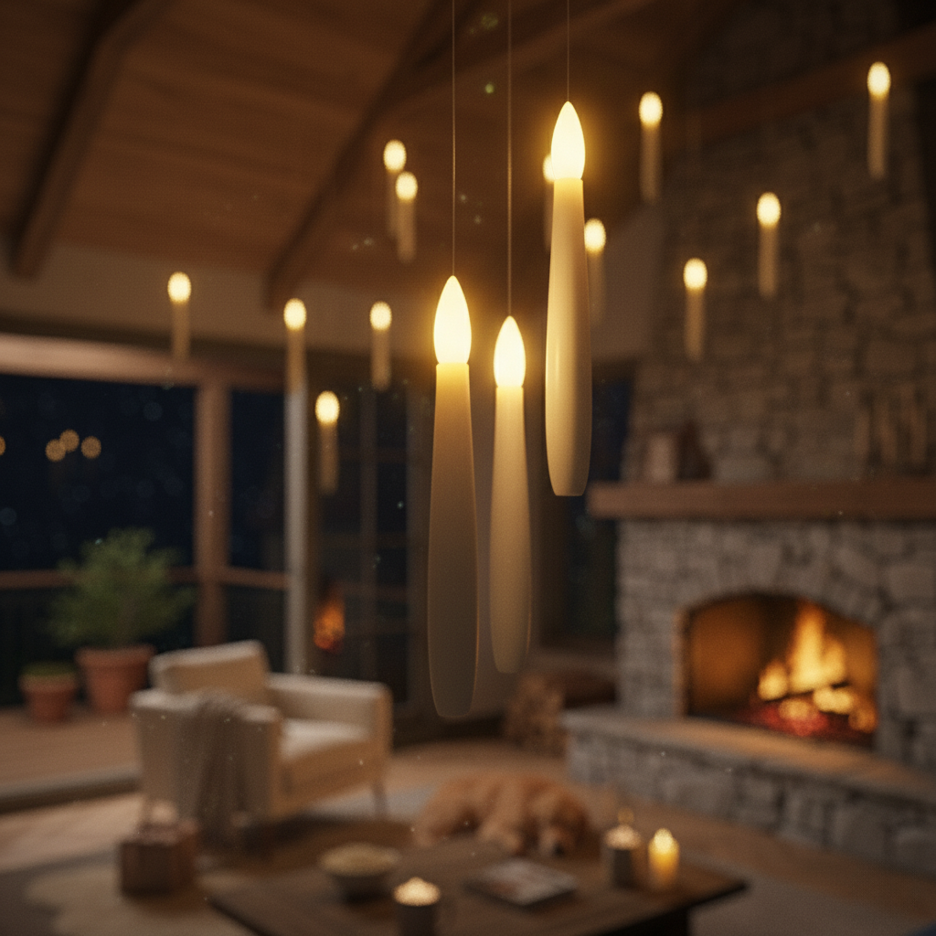 Luftikus Candles – Floating LED Candles with Magic Wand