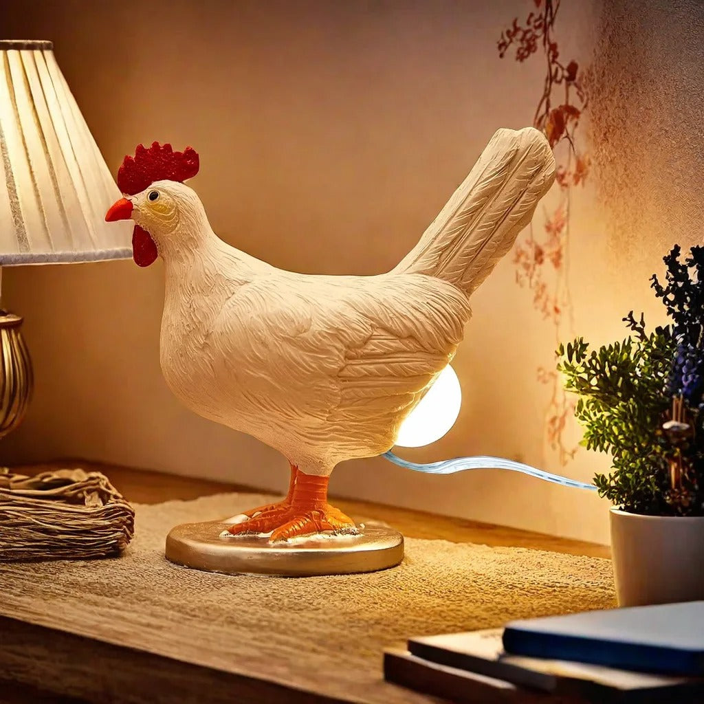 Liesel-Leuchte – The chicken that lays light